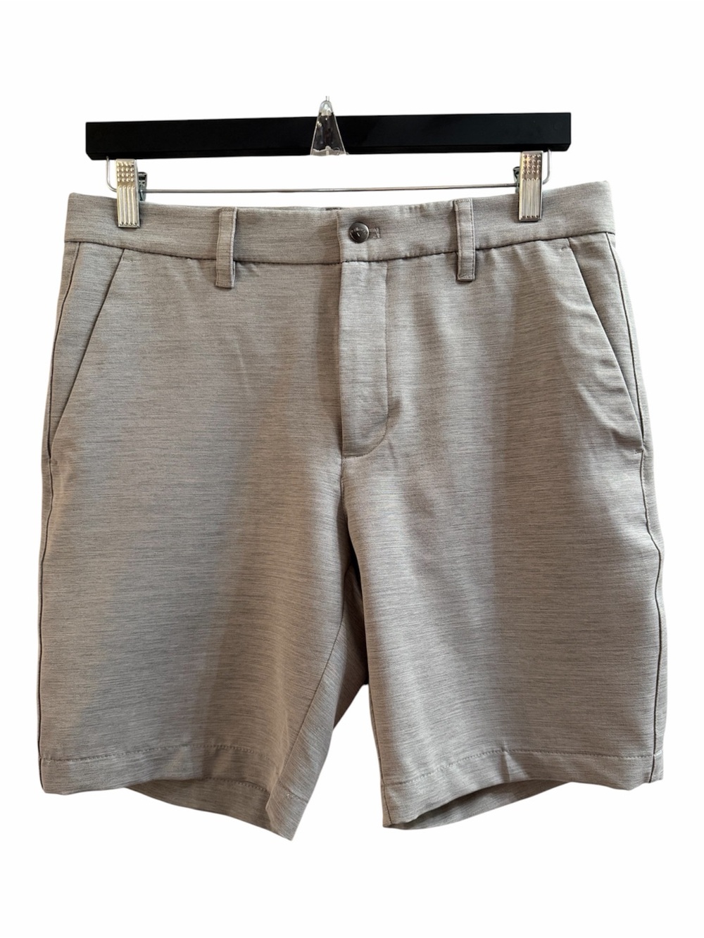 CALLAWAY SHORTS, Men’s Size 32, Light Heather Gray Performance Shorts, EXCELLENT